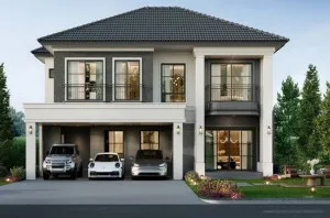 For Rent House , Passorn 2 Bangna - Wongwaen , Racha Thewa , Bang Phli , Samut Prakarn , CX-152343