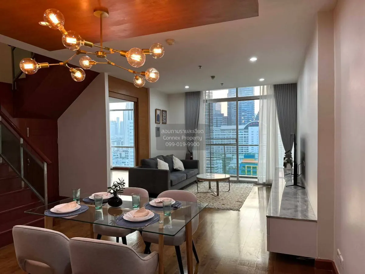 For Rent Condo , The Master Centrium Asoke - Sukhumvit , Duplex , 1