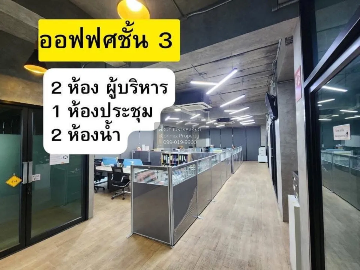 ขายที่ดินพรัอมอาคารสำนักงานรวมที่พักอาศัย 4 ชั้น -ถนนสุขาภิบาล 5 