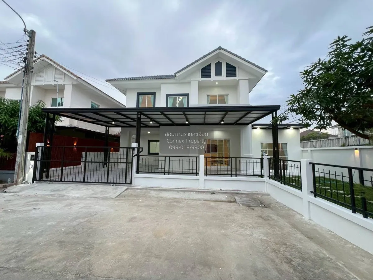 For Sale House , Lanceo Wongwaen-Ramintra , corner unit , newly r 1