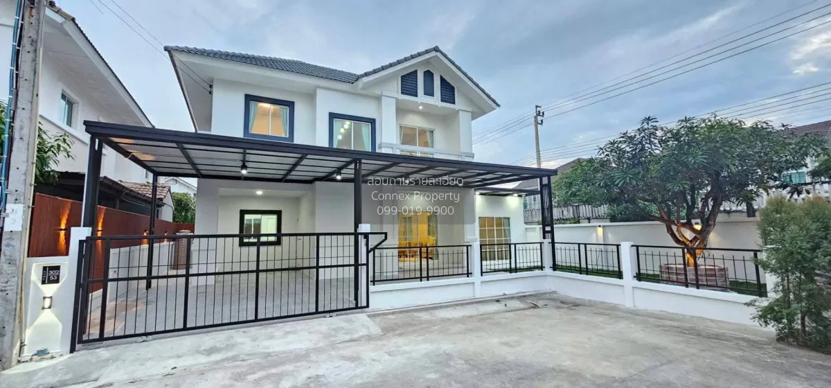 For Sale House , Lanceo Wongwaen-Ramintra , corner unit , newly r 2