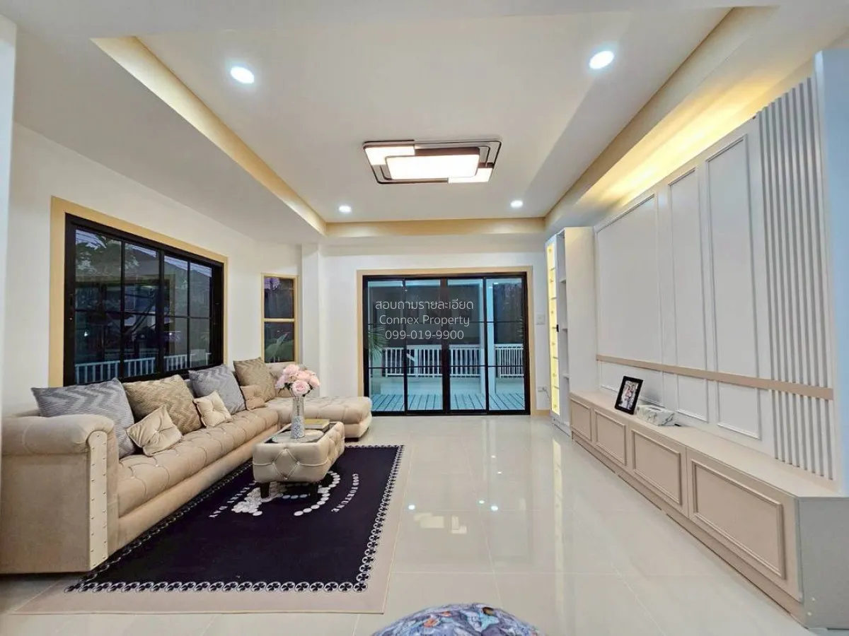 ขายบ้าน  ศิลปการพาร์ค 3 วงแหวน-รัตนาธิเบศร์ ห้องมุม หน้ากว้าง รีโ