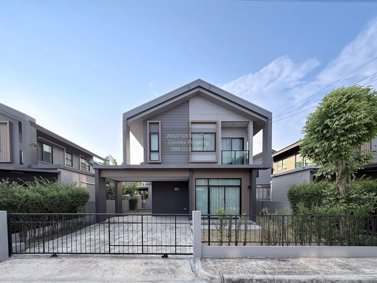 บ้านใหม่ เจ้าของไม่เคยเข้าอยู่ คณาสิริ ราชพฤกษ์ 346​ บางเดื่อ เมื 1