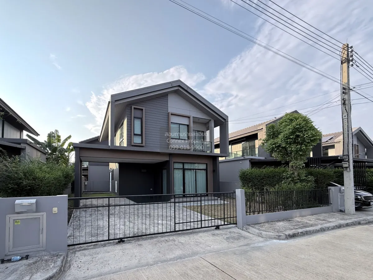 บ้านใหม่ เจ้าของไม่เคยเข้าอยู่ คณาสิริ ราชพฤกษ์ 346​ บางเดื่อ เมื 2