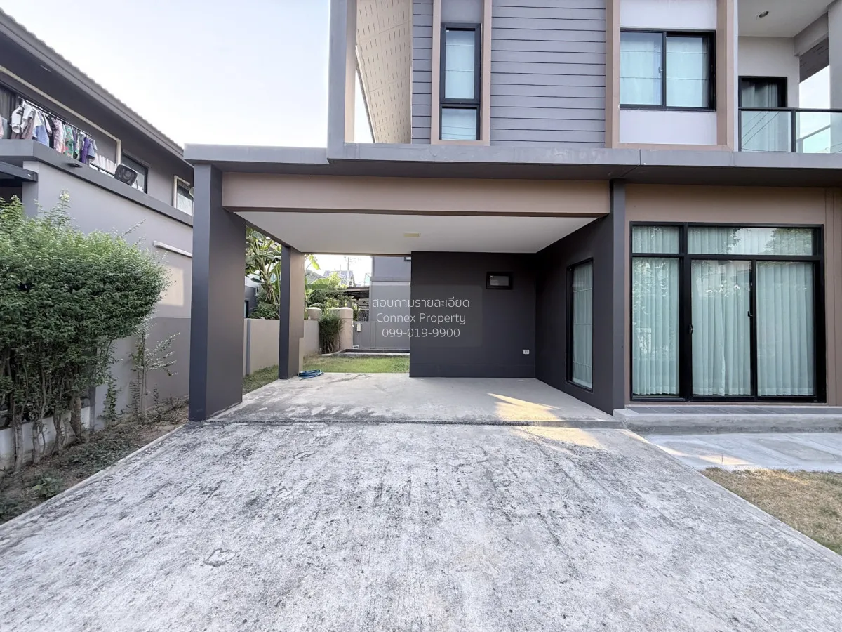 บ้านใหม่ เจ้าของไม่เคยเข้าอยู่ คณาสิริ ราชพฤกษ์ 346​ บางเดื่อ เมื 4