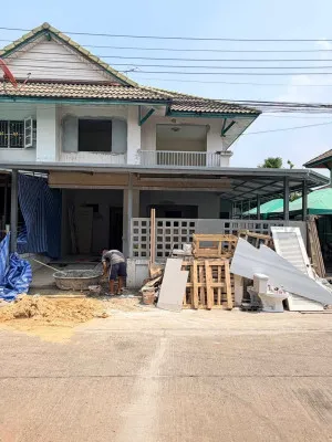 ขายทาวน์เฮ้าส์/ทาวน์โฮม  บ้านพฤกษา 3 บางบัวทอง หน้ากว้าง รีโนเวทใหม่ บางคูรัด บางบัวทอง นนทบุรี CX-152768