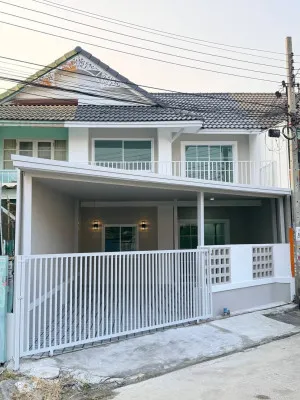 ขายทาวน์เฮ้าส์/ทาวน์โฮม  พฤกษา 18 บางใหญ่ (ซอยเเก้วอินทร์) หน้ากว้าง รีโนเวทใหม่ บางแม่นาง บางใหญ่ นนทบุรี CX-152823