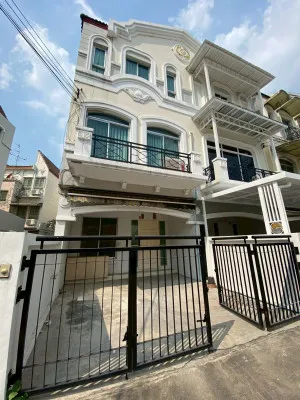 For Sale Townhouse/Townhome  , Baan Klang Muang Swiss Town Kaset-Nawamin , Chorakhe Bua , Lat Phrao , Bangkok , CX-153015