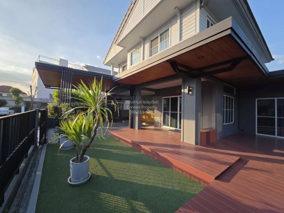 For Sale House , Chaiyapruk Ramintra – Wongwaen , wide frontage ,