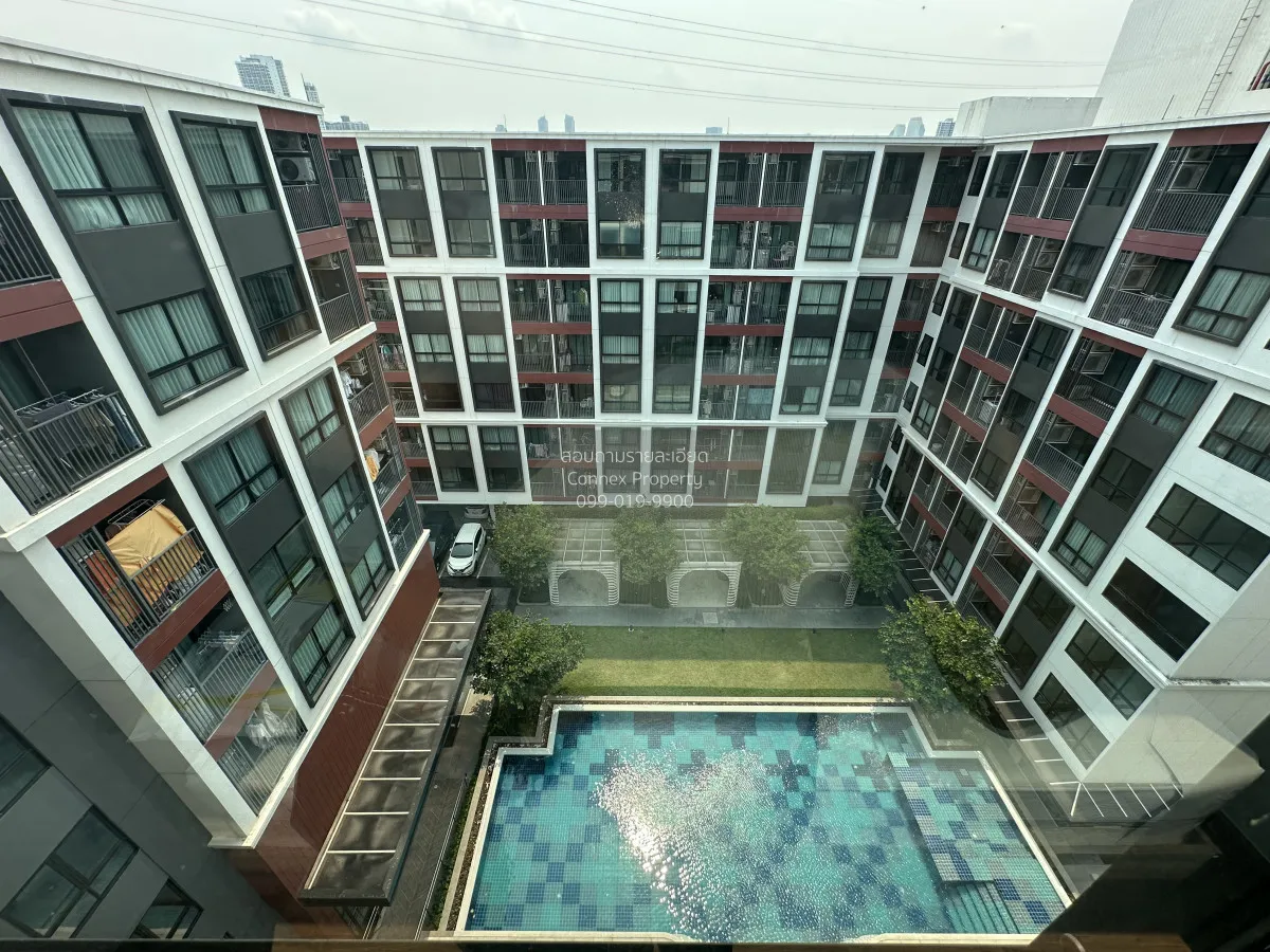 For Rent Condo , Niche Mono Rama 9 , high floor , Huai Khwang , B
