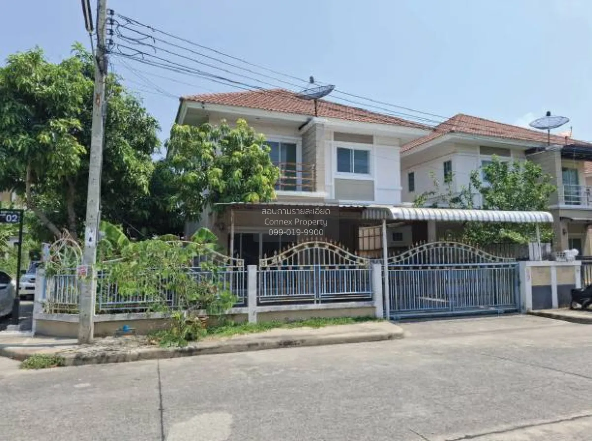 For Sale House , Kunasiri Buathong 4 , wide frontage , Bang Khu R 1