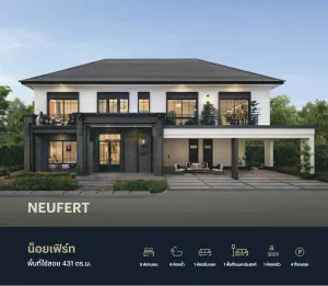 For Sale House , Setthasiri Great Wongwaen - Chatuchot , Sam Wa Tawan Tok , Khlong Sam Wa , Bangkok , CX-153357