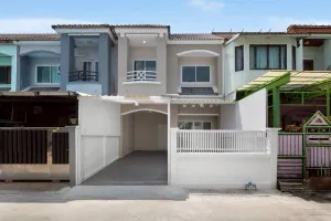 For Sale Townhouse/Townhome  , Baan Rompo Bangbuathong , wide frontage , newly renovated , MRT-Bang Phu , Bang Rak Phatthana , Bang Bua Thong , Nonthaburi , CX-153410