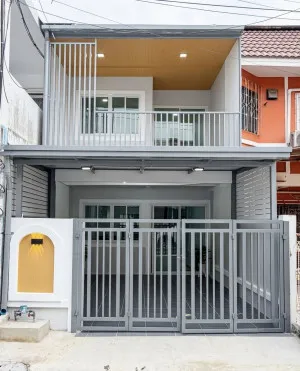 For Sale Townhouse/Townhome  , Baan Rattanathibet , newly renovated , MRT-Talad Bang Yai , Bang Rak Phatthana , Bang Bua Thong , Nonthaburi , CX-153417