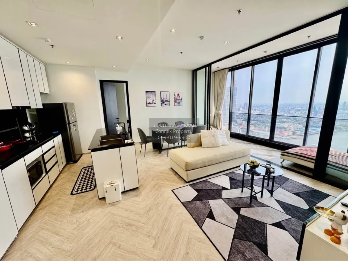 For Rent Condo , Chapter Charoenkrung - Riverside , nice view , h 3