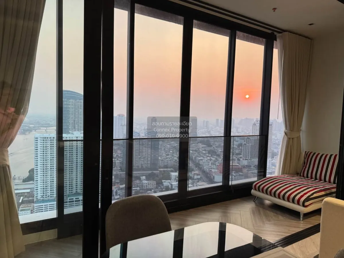 For Rent Condo , Chapter Charoenkrung - Riverside , nice view , h