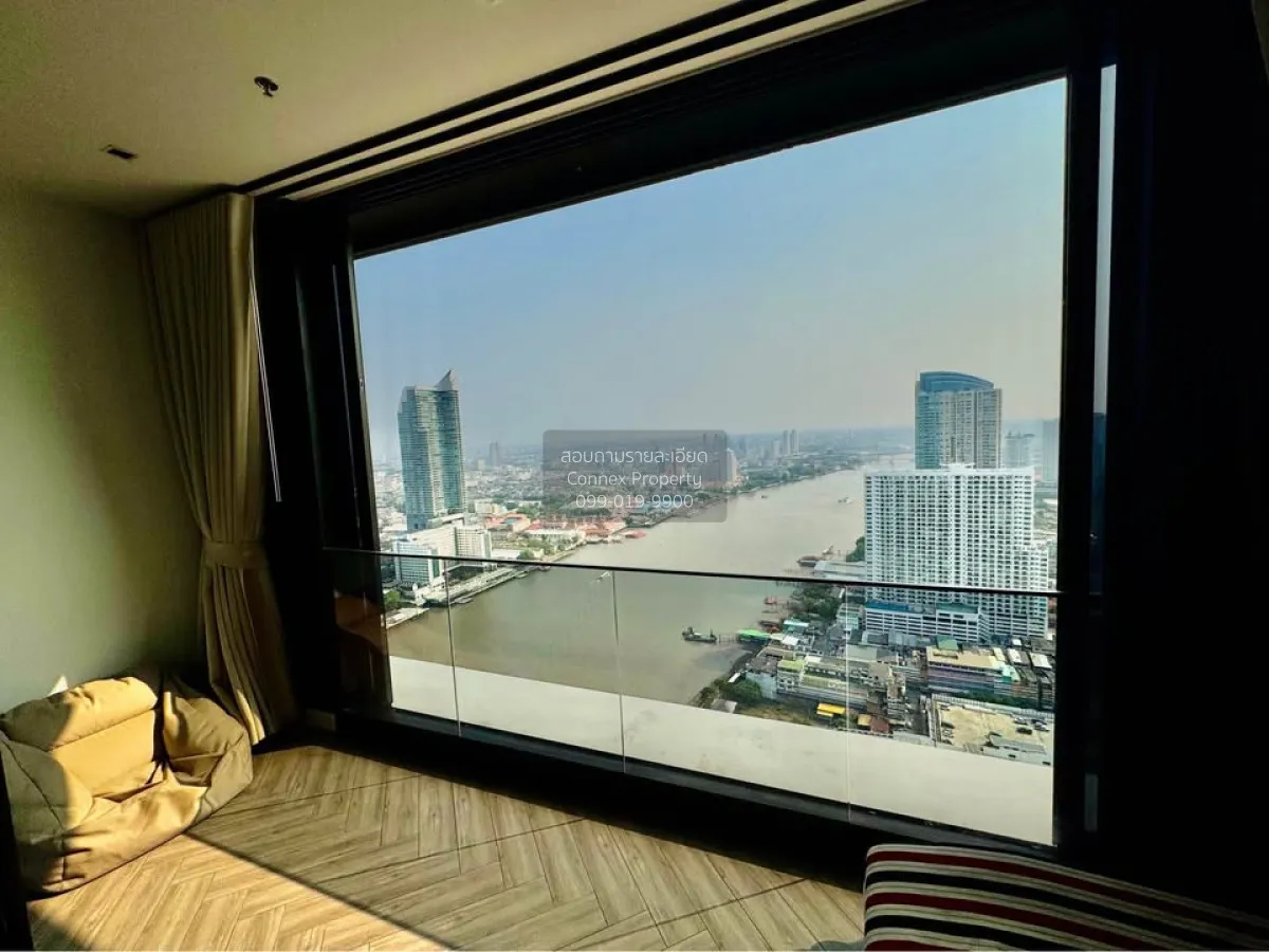 For Rent Condo , Chapter Charoenkrung - Riverside , nice view , h