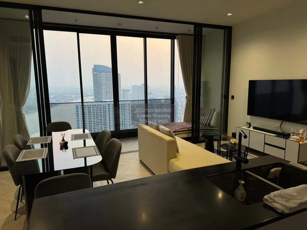 For Rent Condo , Chapter Charoenkrung - Riverside , nice view , h