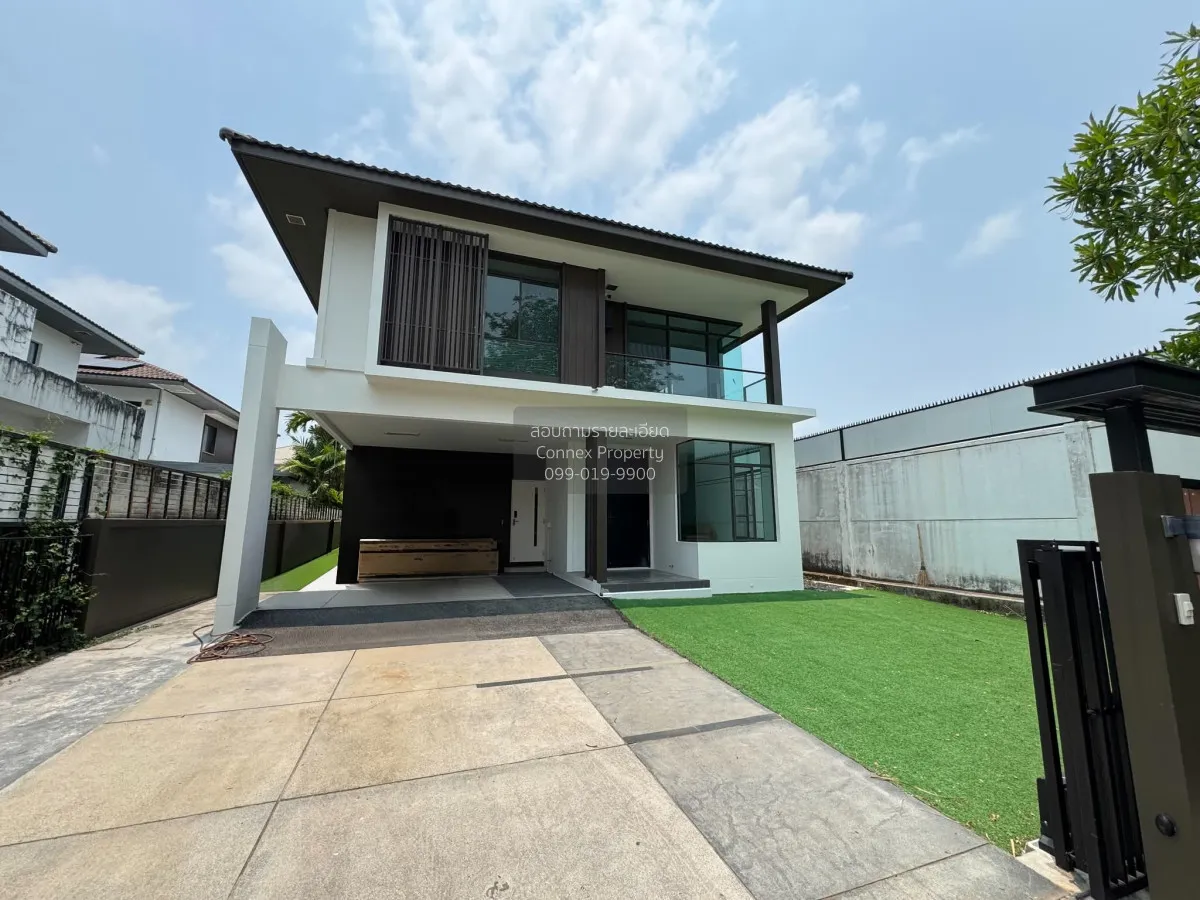 เช่าบ้าน  มัณฑนา อ่อนนุช-วงแหวน 4 วิวสวย หน้ากว้าง ประเวศ เขต ประ 1