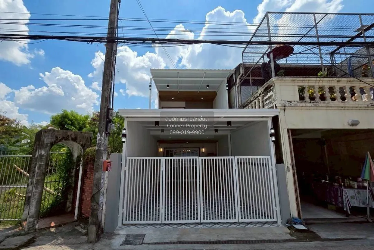 ขายทาวน์เฮ้าส์ 2 ชั้น พื้นที่ 25 ตารางวา รวดี 22 ตลาดขวัญ นนทบุรี 1