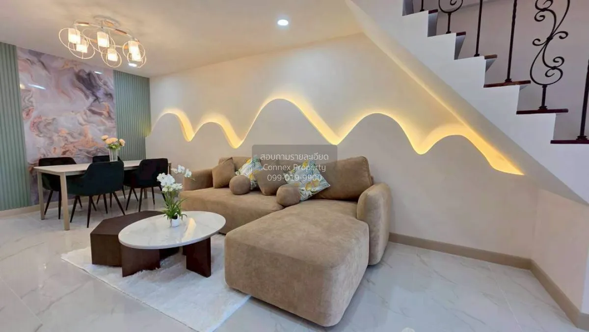 ขายทาวน์เฮ้าส์ 2 ชั้น พื้นที่ 25 ตารางวา รวดี 22 ตลาดขวัญ นนทบุรี 2