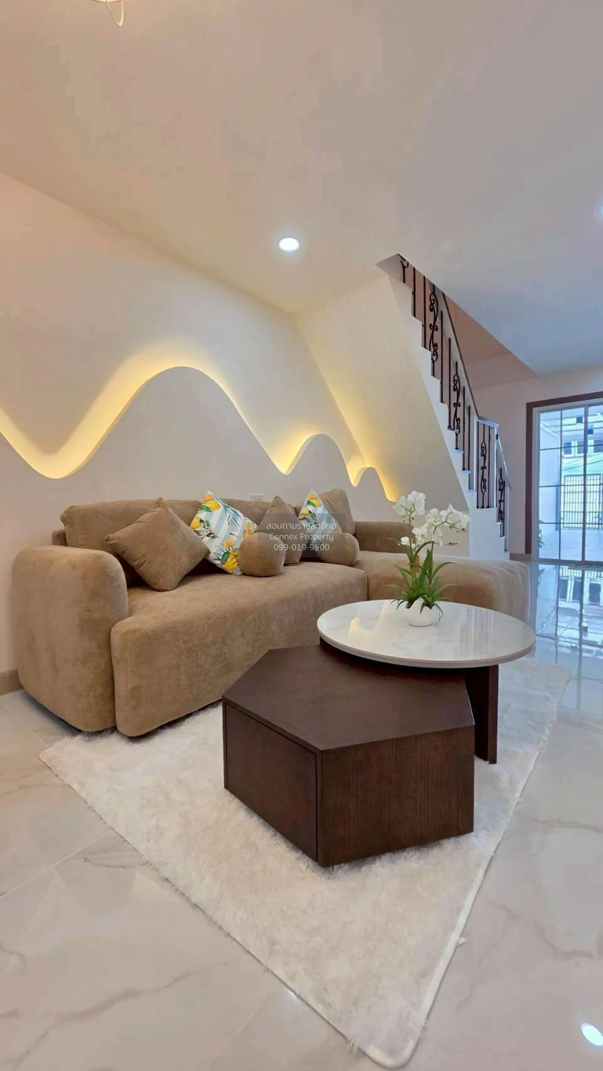 ขายทาวน์เฮ้าส์ 2 ชั้น พื้นที่ 25 ตารางวา รวดี 22 ตลาดขวัญ นนทบุรี 3