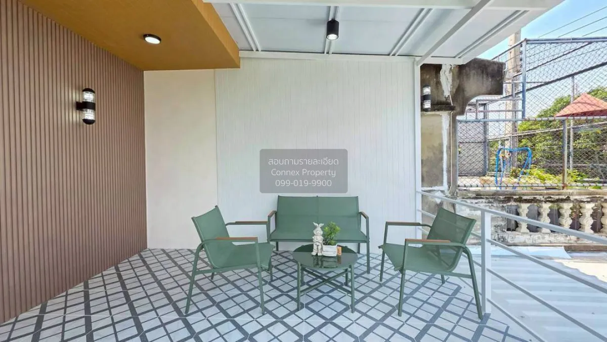 ขายทาวน์เฮ้าส์ 2 ชั้น พื้นที่ 25 ตารางวา รวดี 22 ตลาดขวัญ นนทบุรี