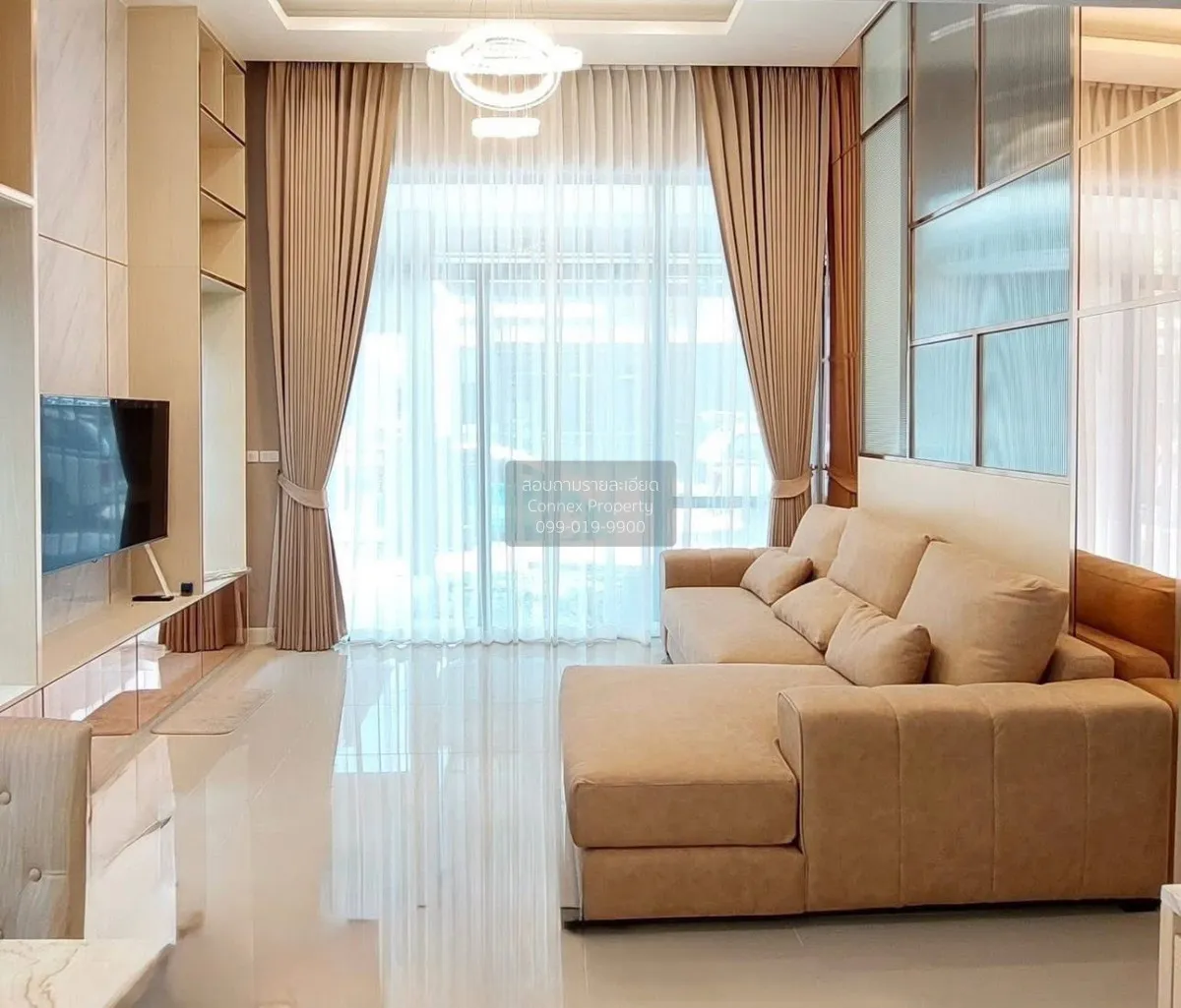For Rent House , Nirati Don Mueang , nice view , wide frontage ,  2