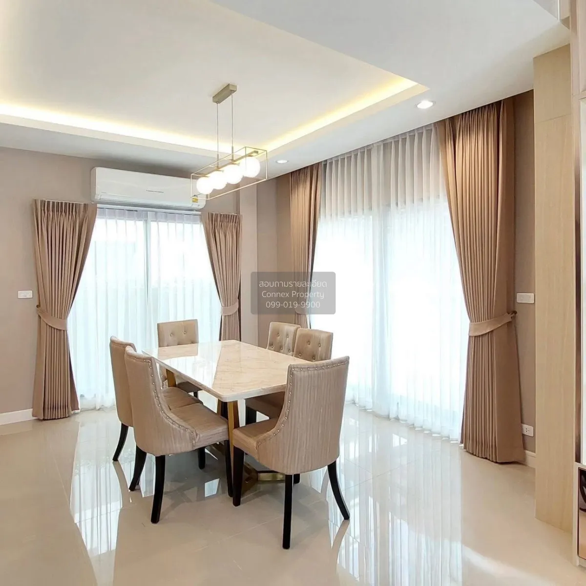 For Rent House , Nirati Don Mueang , nice view , wide frontage ,  3