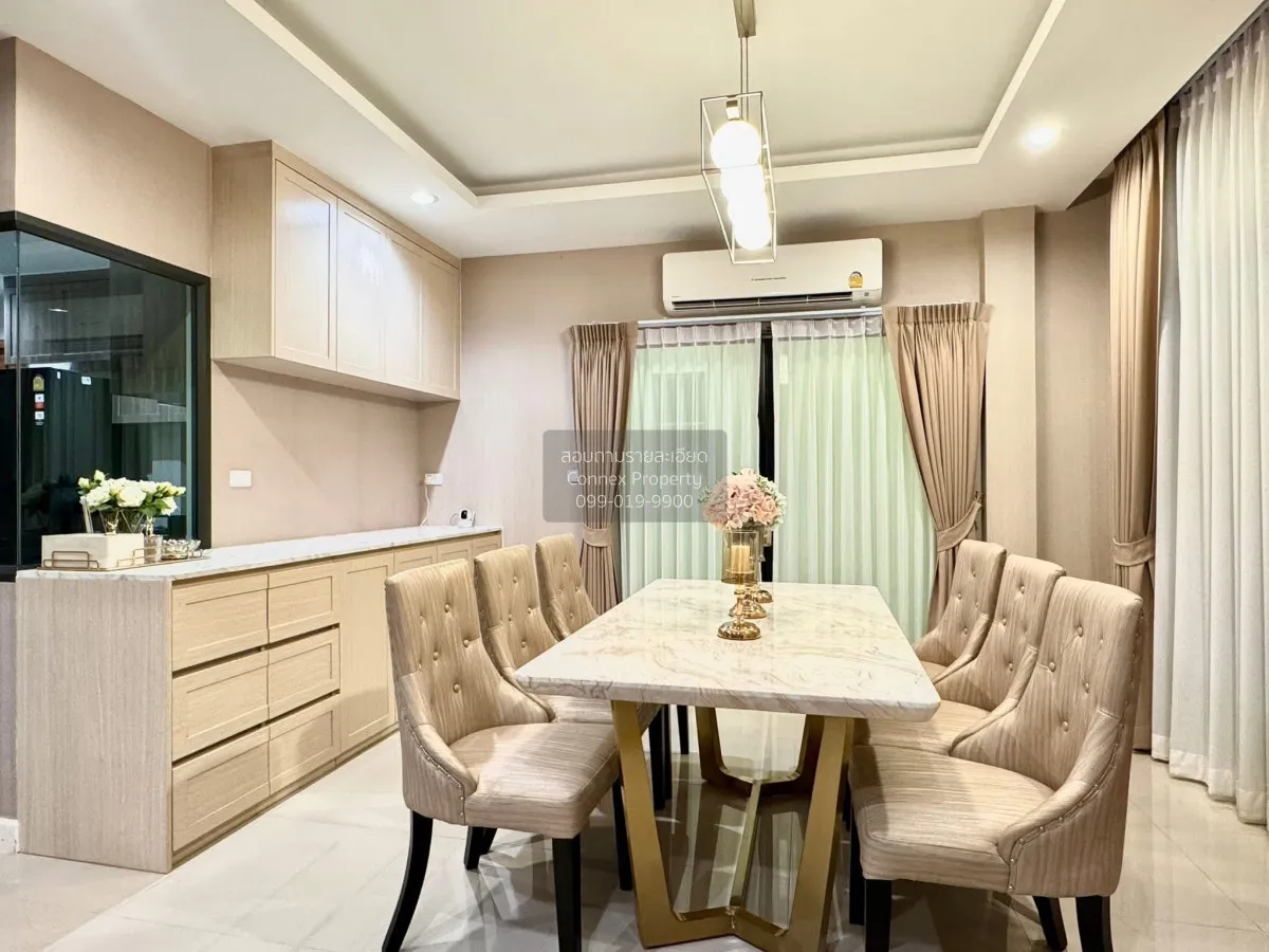 For Rent House , Nirati Don Mueang , nice view , wide frontage ,  4