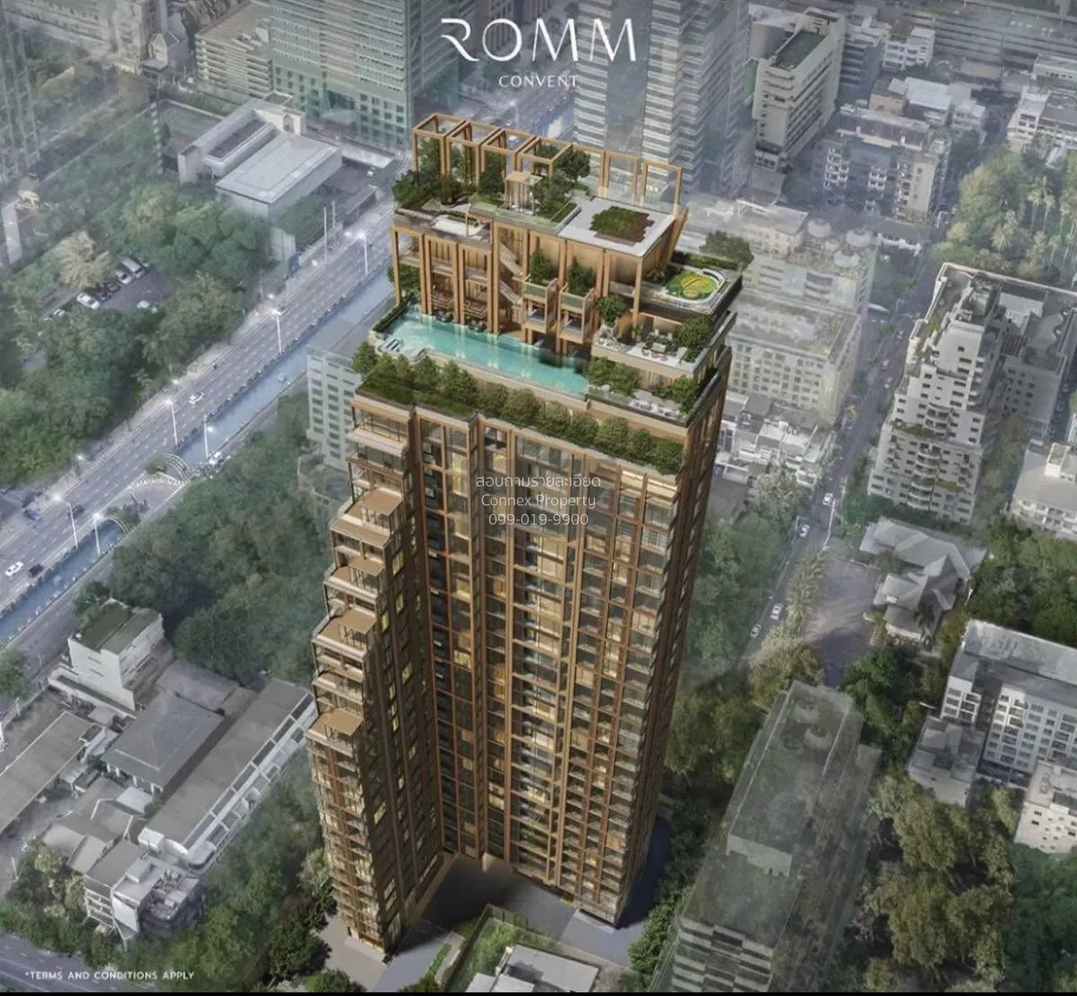 ขายคอนโด  รมย์ คอนแวนต์  หน้ากว้าง สีลม เขต บางรัก กรุงเทพ CX-154