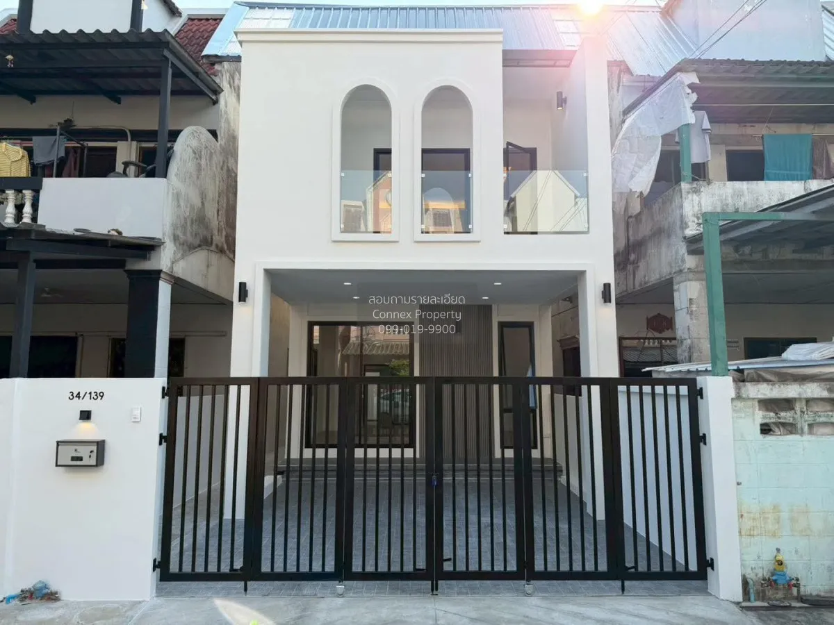 ขายทาวน์เฮ้าส์/ทาวน์โฮม  บ้านเมืองเพชร วิลเลจ 4 รีโนเวทใหม่ ฉิมพล 1