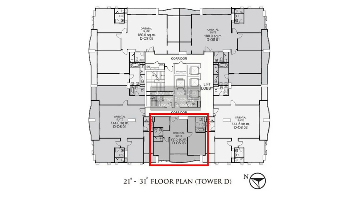 For Rent Condo , Supalai Oriental Sukhumvit 39 , high floor , MRT 3