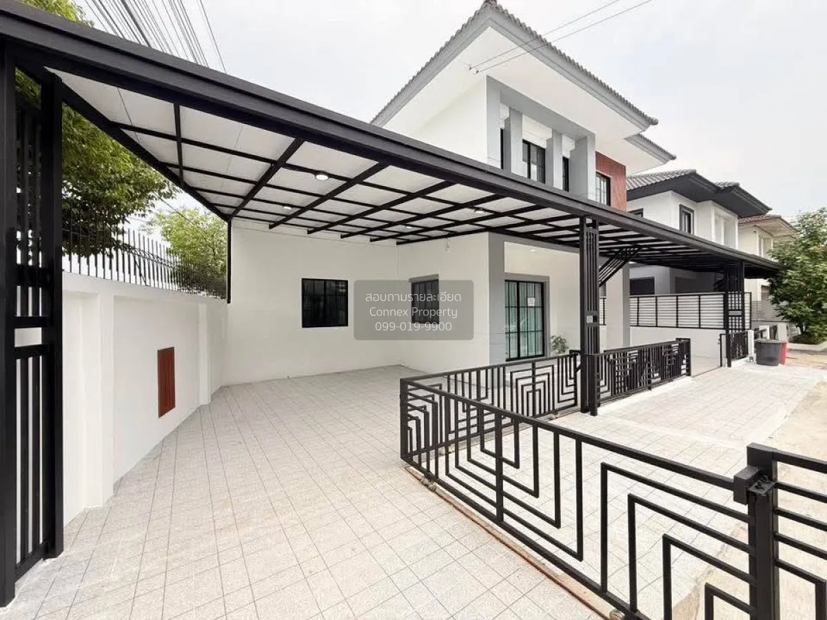 ขายบ้าน  บ้านพร้อมพัฒน์ 1 รามอินทรา ห้องมุม รีโนเวทใหม่ สามวาตะวั 3