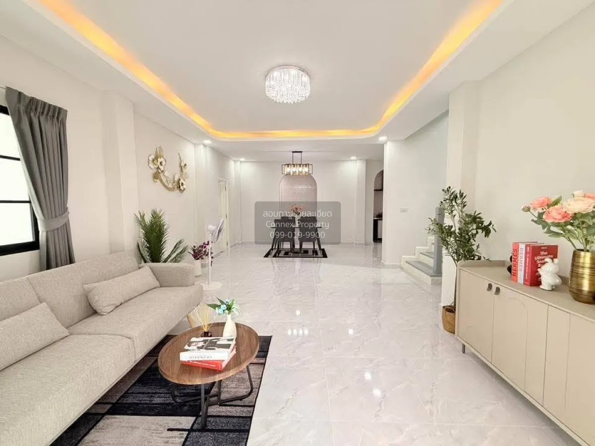 ขายบ้าน  บ้านพร้อมพัฒน์ 1 รามอินทรา ห้องมุม รีโนเวทใหม่ สามวาตะวั 4