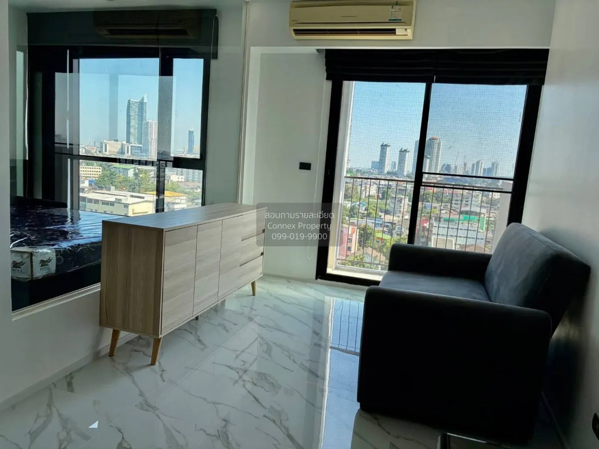 For Rent Condo , Fuse Sathorn - Taksin , corner unit , BTS-Wongwi