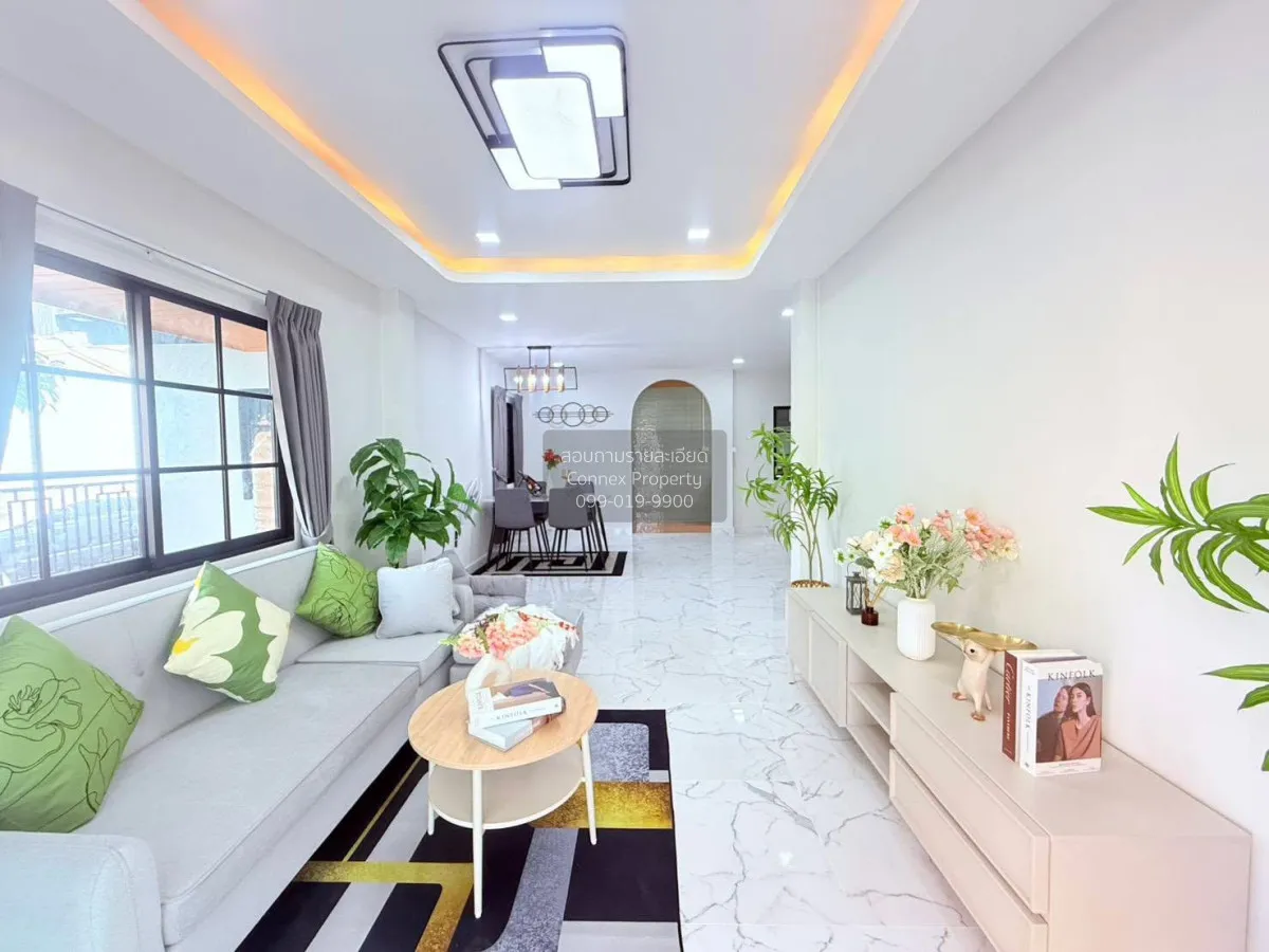 ขายทาวน์เฮ้าส์/ทาวน์โฮม  บ้านพูนสินธานี 3 ห้องมุม รีโนเวทใหม่ คลอ 4