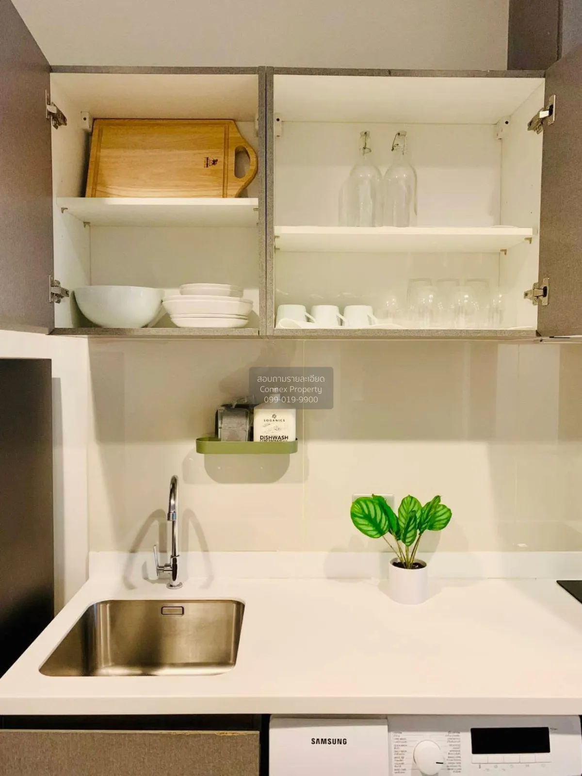 For Rent Condo , Life Asoke Hype Rama 9 , high floor , MRT-Phra R