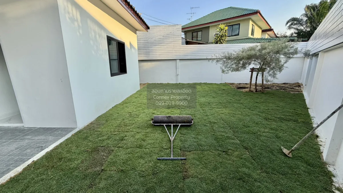 For Sale House , Thong Sathit Villa 5 , wide frontage , newly ren