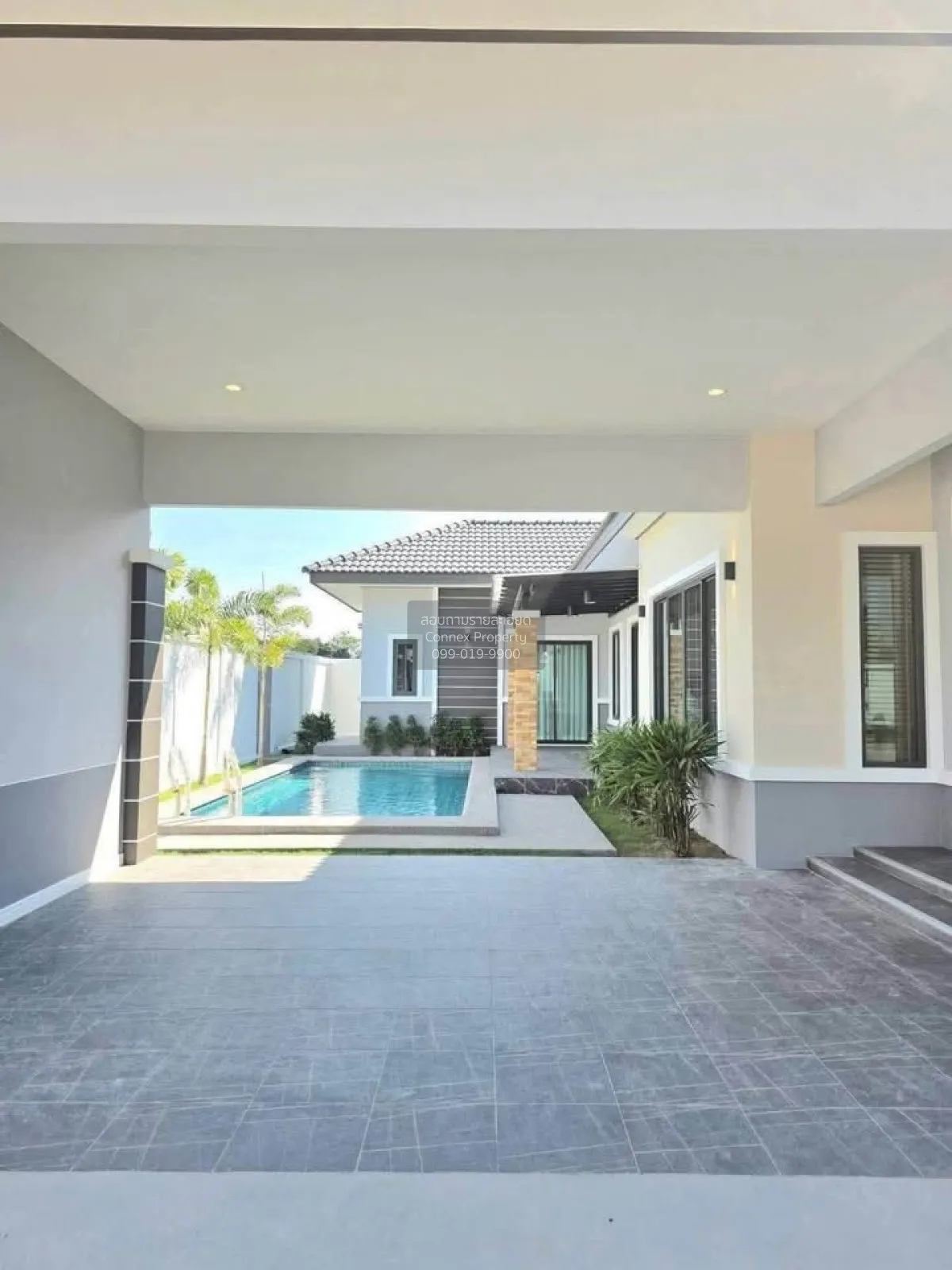 For Sale Pool villa in Soi Huai Yai, House A2, ready to move in.  2