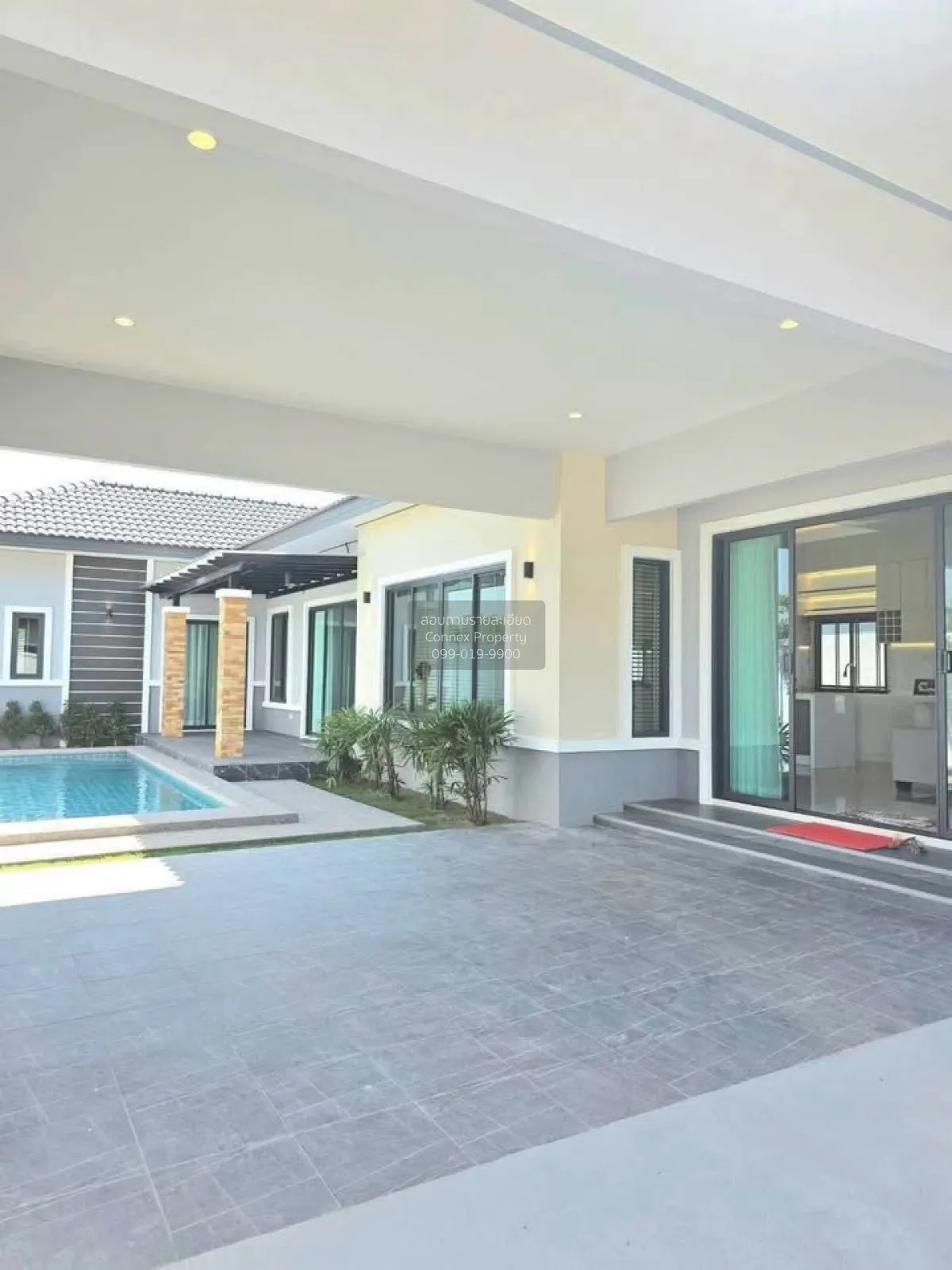 For Sale Pool villa in Soi Huai Yai, House A2, ready to move in.  3
