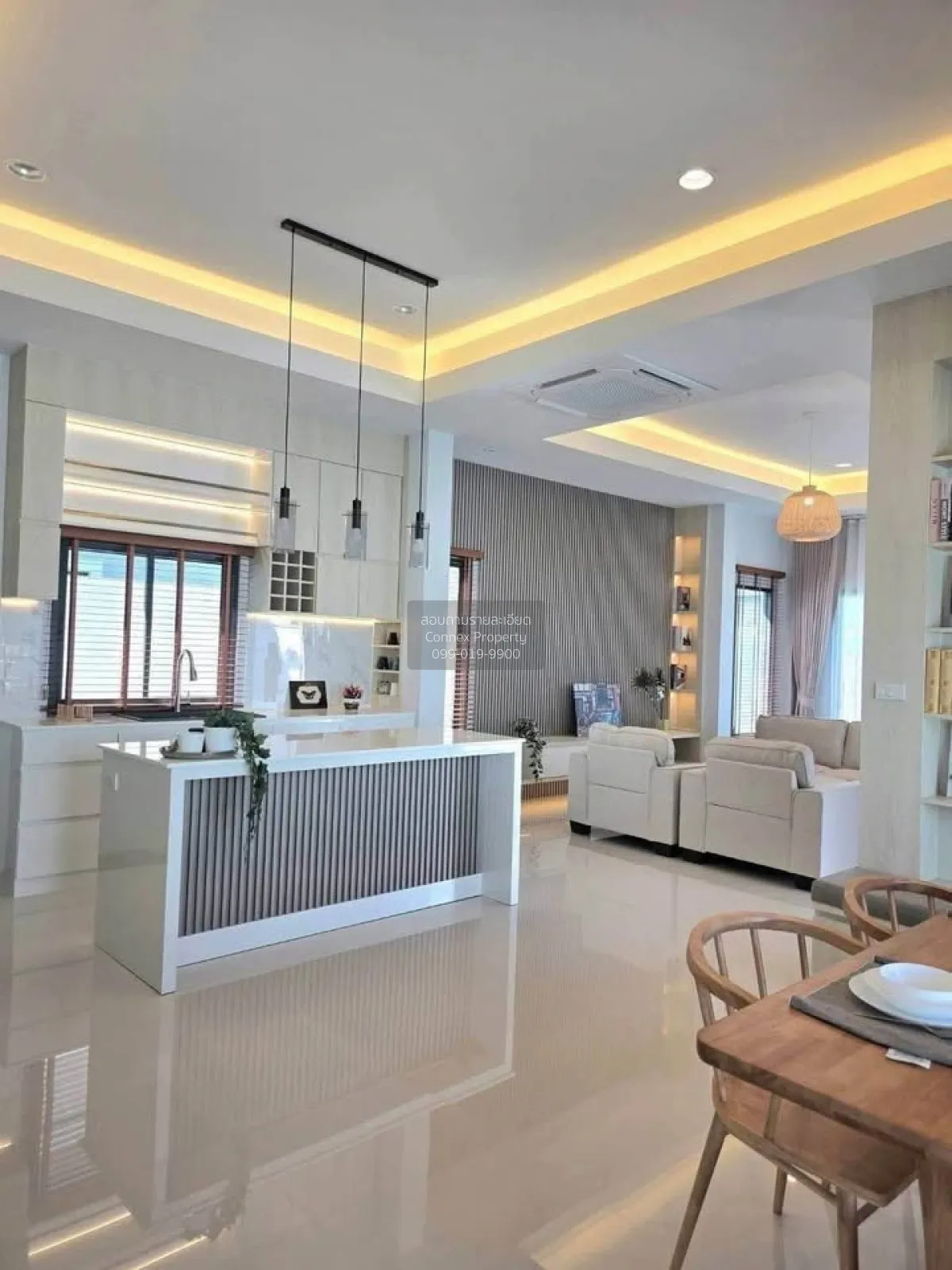 For Sale Pool villa in Soi Huai Yai, House A2, ready to move in. 