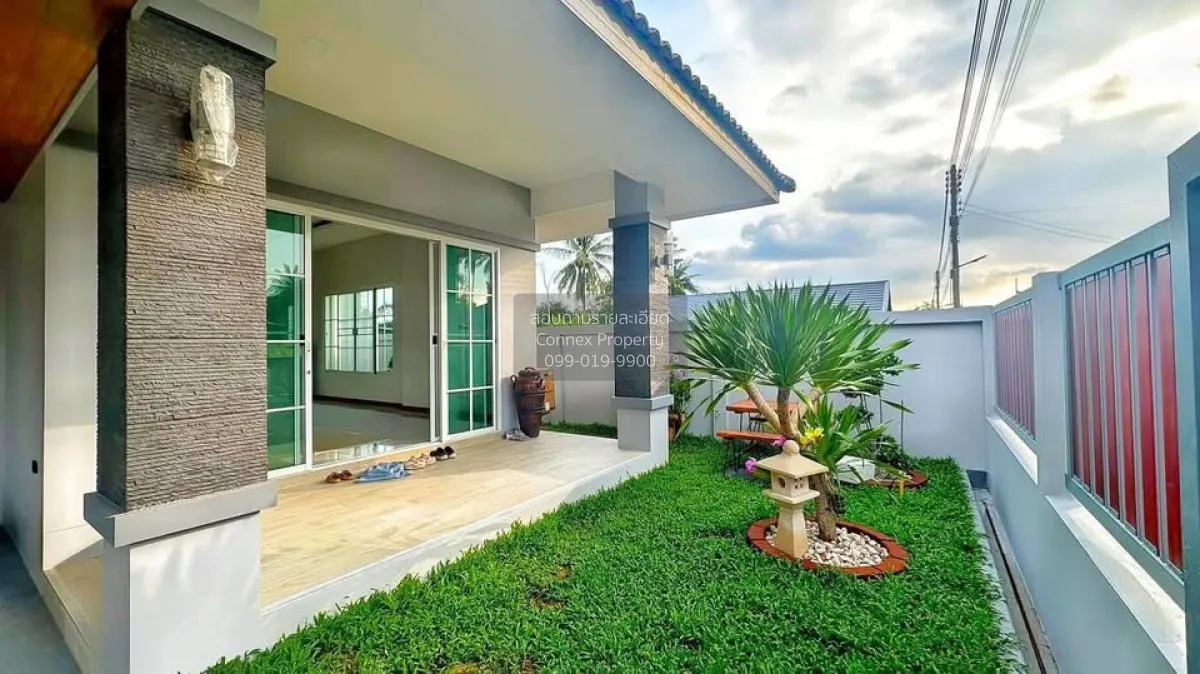For Sale Single-story detached house, modern style, Soi Samnak Ta 1