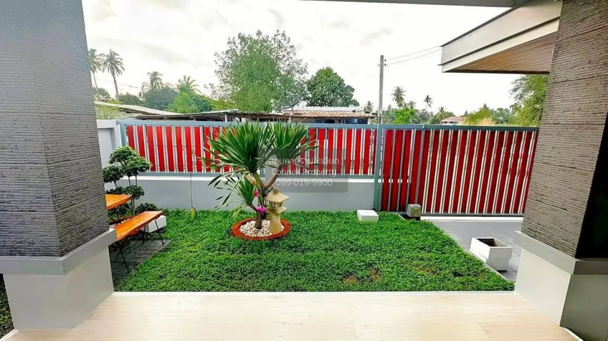 For Sale Single-story detached house, modern style, Soi Samnak Ta