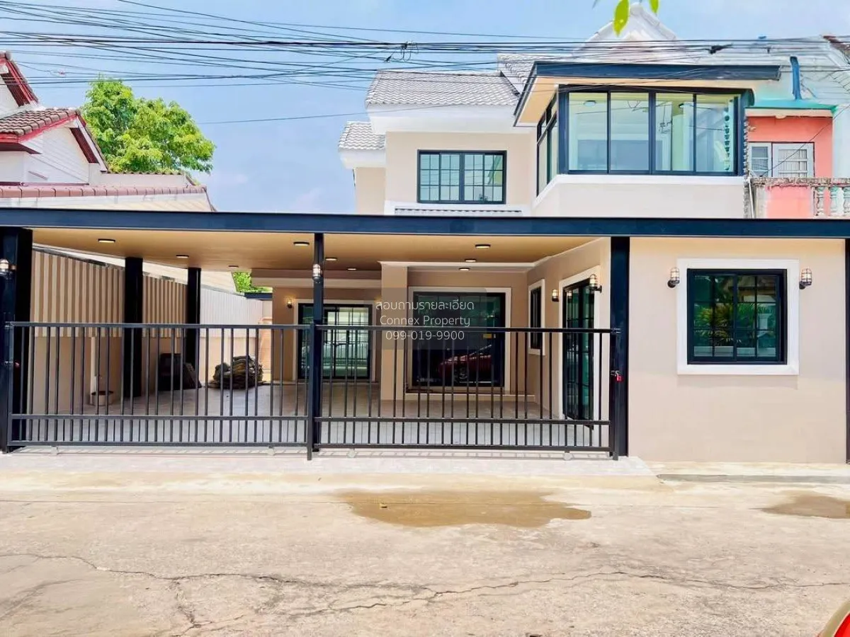 ขายบ้าน  บ้านนนทรี ปาร์ค บางรักน้อย รีโนเวทใหม่ บางรักน้อย เมืองน 1