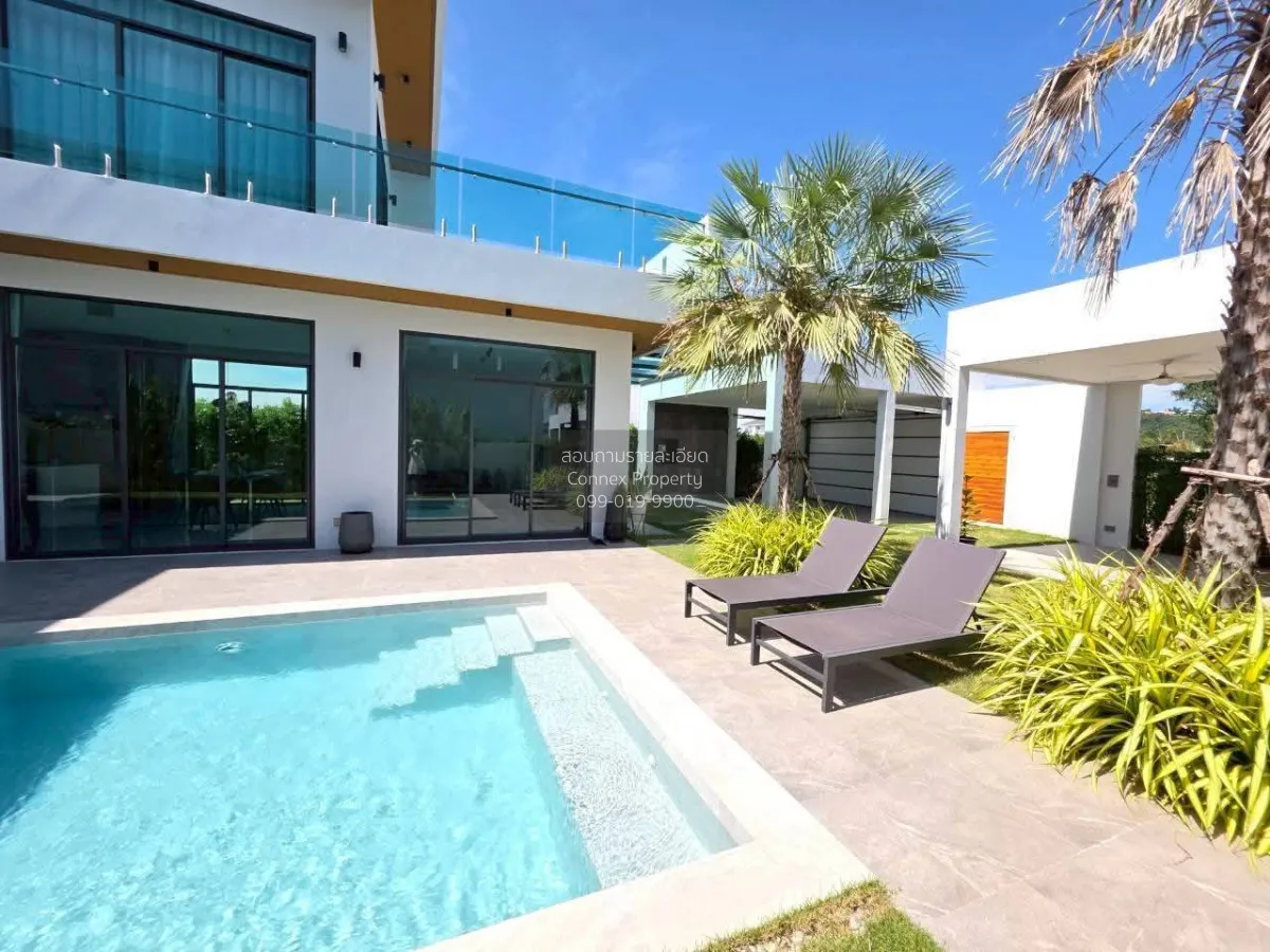 For Sale 2-storey pool villa, 300 sq.m, Huay Yai - Pattaya. , Hua