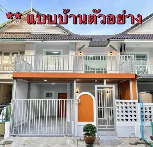 ขายทาวน์เฮ้าส์/ทาวน์โฮม  พฤกษา 18 บางใหญ่ (ซอยเเก้วอินทร์) รีโนเวทใหม่ บางแม่นาง บางใหญ่ นนทบุรี CX-155310