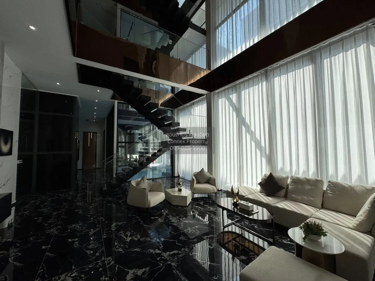For Sale Luxury modern 4-storey pool villa, 400 sq.m, Pattaya Thi 3