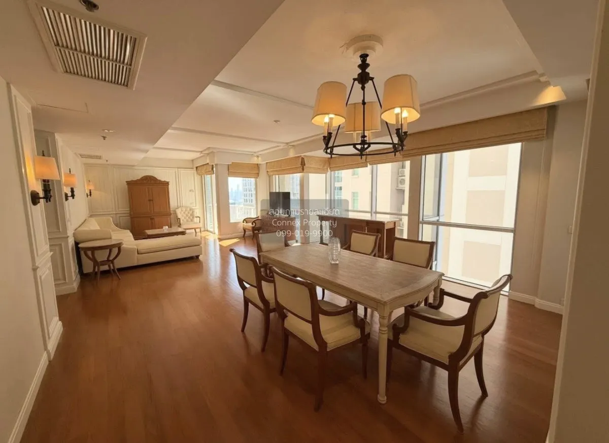 For Rent Condo , Langsuan Ville , high floor , corner unit , wide 2