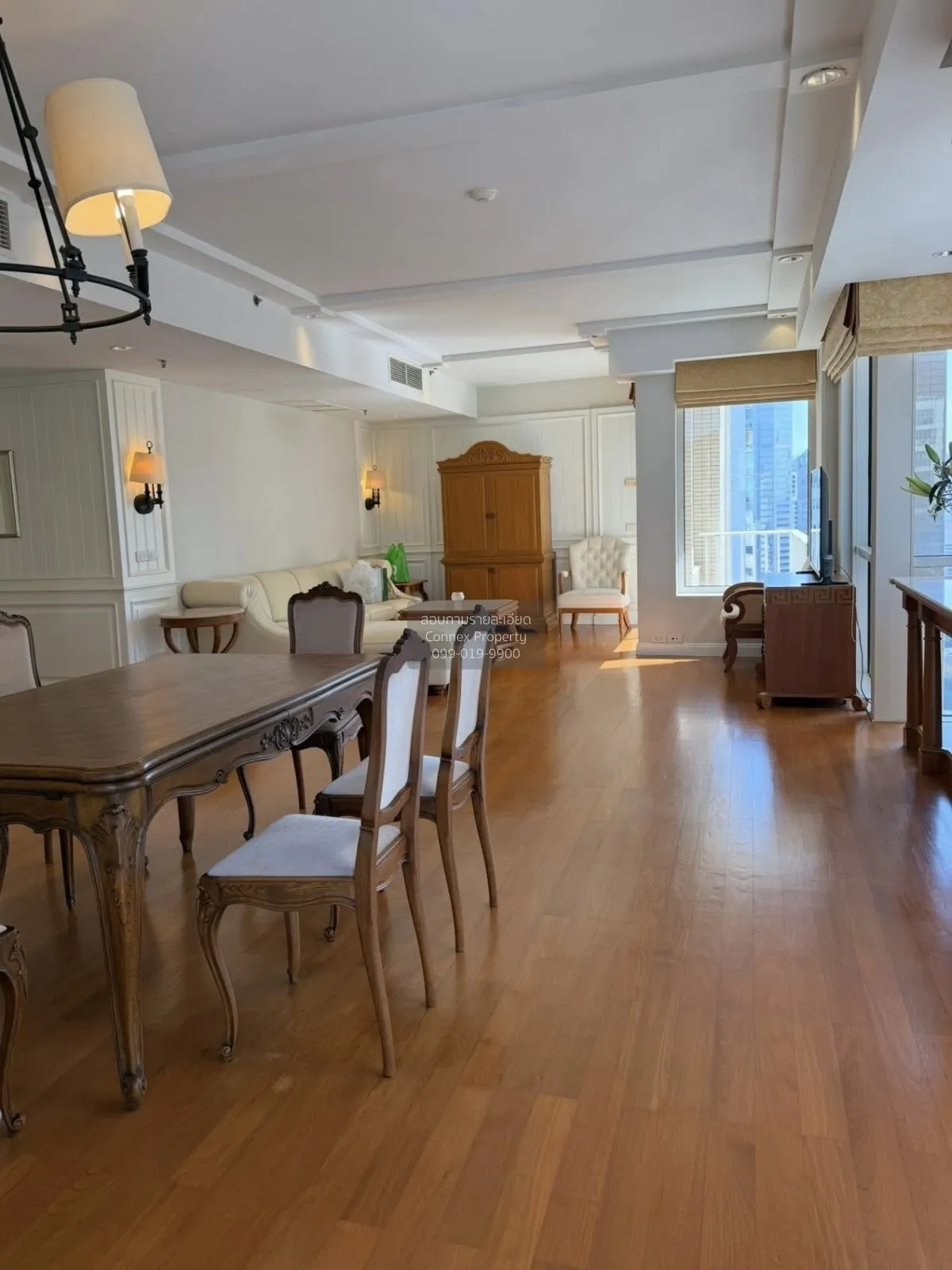 For Rent Condo , Langsuan Ville , high floor , corner unit , wide 3